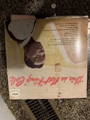 Nat King Cole - This Is Nat "King" Cole LP Record Excellent Vinyl Good Cover  - Image 1 of 4