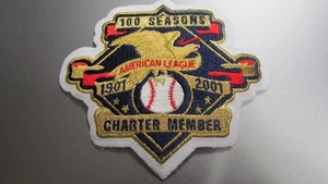 100 Seasons American League 1901-2001 Charter Member Patch - Bild 1 von 3