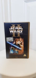 Stars Wars Episode 2 Attack Of The Clones VHS 2002. SEALED. - Picture 1 of 11