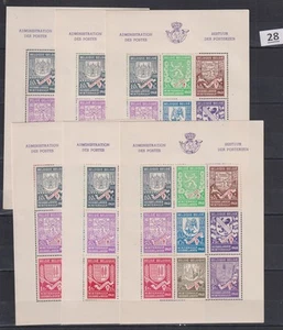 / 6X BELGIUM 1940 - MNH - EMBLEMS - Imagen 1 de 1