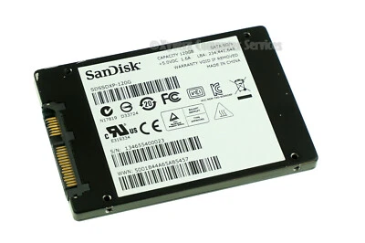 SDSSDXP-120G GENUINE SANDISK SSD DRIVE 120GB (GRADE A)(CA210) - Image 1 of 2