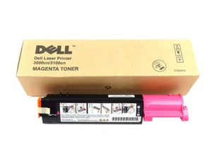 DELL 3000CN 3100CN STANDARD YIELD 2000 PAGES MAGENTA TONER CARTRIDGE M6935 - Picture 1 of 1