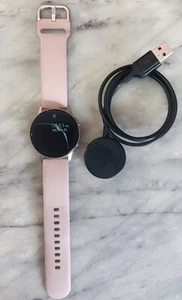 Samsung Galaxy Watch Active 2 SM-R830 40mm Aluminum Case with Pink Band - Zdjęcie 1 z 9