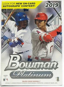 2019 Bowman Platinum Baseball Blaster Box KOSTENLOSER VERSAND - Bild 1 von 1