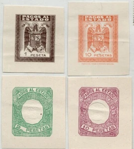 SPAIN COLONIES STATE PAYMENT STAMPS - Picture 1 of 2