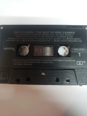 Eric Carmen  the best of  cassette only no case or jcard - Image 1 of 2