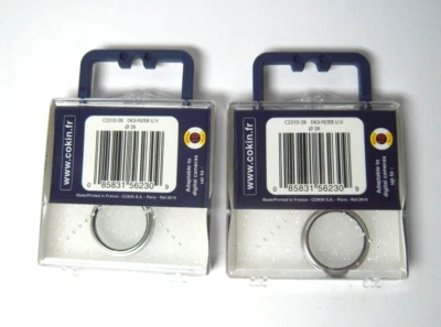 2x New Cokin U.V Ø28mm Filters Screw in --- A8 - Image 1 of 2