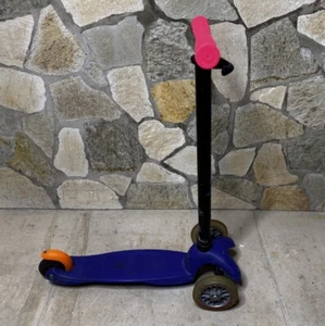Mini Micro The Original Scooter Royal Blue Excellent New Handles - Picture 1 of 14