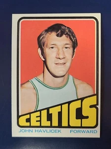 1972-73 Topps Basketball Cards #110 de John Havlicek Boston Celtics - Imagen 1 de 2