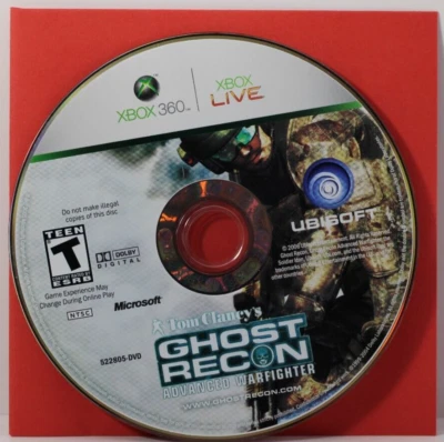 Tom Clancy's Ghost Recon Advanced Warfighter (Xbox 360, 2006) - Image 1 of 2