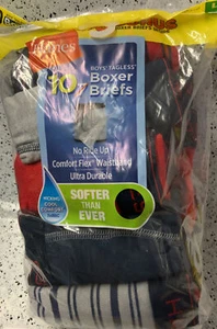 ⚡️Hanes Boys' Sport Ringer Boxer Briefs - Assorted Color ( Large ) 10 Pack - Picture 1 of 2