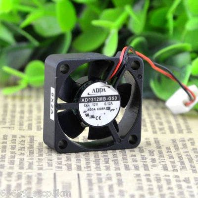 ADDA AD0312MB-G50 DC 12V 0.12A 2Pin 30x30x10mm Case Cooling Fan - Image 1 of 4
