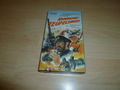 VHS Film - Kommando Teufelsinsel - Klaus Löwitsch MCP Magic Video Videokassette - Bild 1 von 2