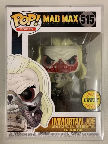Immortan Joe (Chase) 515 ~ Mad Max: Fury Road ~ Funko Pop Vinyl + Free Protector Cover