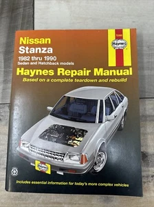Manual de reparación Haynes 72060 para Nissan Stanza 82-90 - Imagen 1 de 2