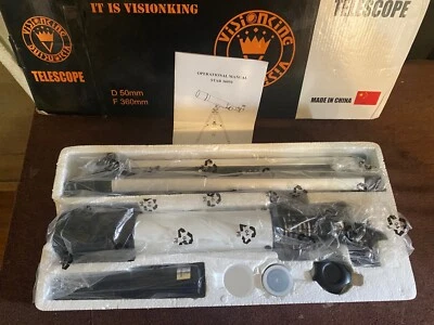 Visionking 360/50mm Astronomical Telescope Outdoor -READ - Image 1 of 4