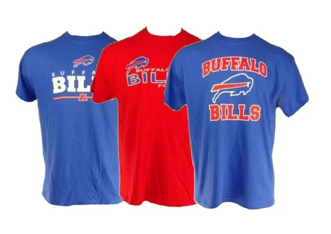Buffalo Bills NFL Team Apparel Men's Graphic T-Shirts Cover