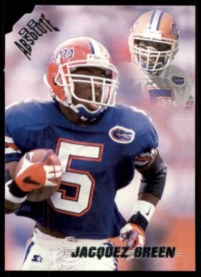 1998 Playoff Absolute Retail Jacquez Green Rookie Tampa Bay Buccaneers #53 - Image 1 of 2