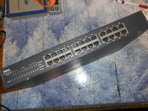 Dell PowerConnect 2224 24-Port 10/100 Ethernet Switch Kit 100-240 VOLT 50-60 HZ - Picture 1 of 4