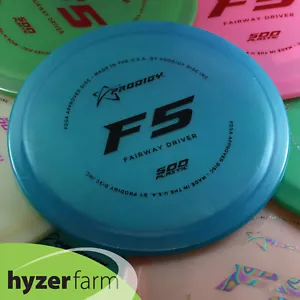 Prodigy F5 500 *elige tu peso y color* Disco de golf Hyzer Farm conductor de calle - Imagen 1 de 11
