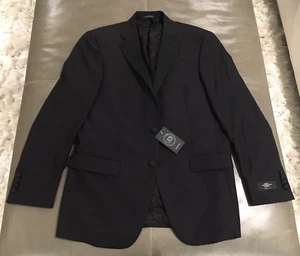 NWT Hart Schaffner Marx USA 100% Wool Black Tuxedo Jacket 42R $895 - Picture 1 of 9