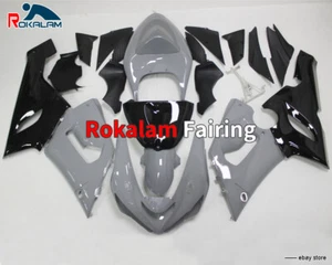 Kit de carrocería para ZX-6R 636 2005 2006 ZX636 05 06 gris negro ABS conjunto de carenado cubierta - Imagen 1 de 1