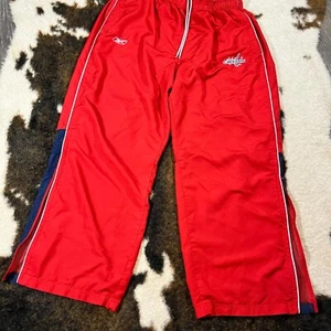XL Reebok Washington Capitals red sweatpants NHL  - Picture 1 of 9