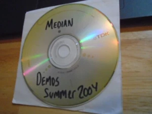 RARE PROMO Median DEMO CD Summer Demos 2004 UNRELEASED rock Colorado ? unsigned - Foto 1 di 1