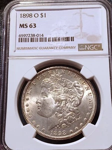 1898-O NGC MS63 Morgan Dollar - Bild 1 von 2