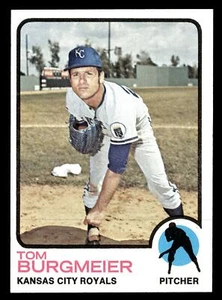 1973 Topps #306 Tom Burgmeier EX/NM Condition - Picture 1 of 2