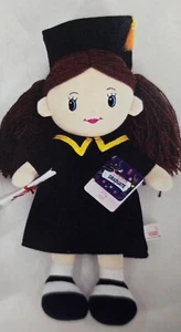 Abschlussmädchen 16 Zoll Plüschpuppe mit Mütze & Uniform neu mit Etikett - Bild 1 von 1