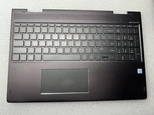 HP 15-bp152wm palmrest touch pad keyboard L20190-001 - Afbeelding 1 van 2