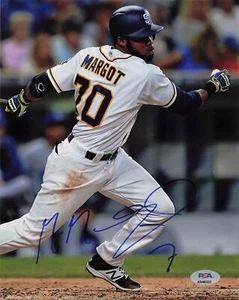 Manuel Margot Padres Signed 8x10 Photo Autograph PSA/DNA AN48322 - Picture 1 of 1