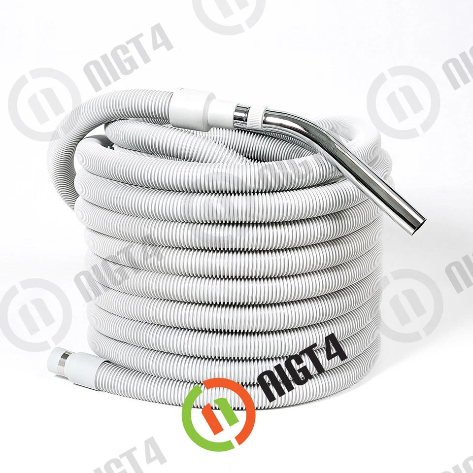 Aspiradora central manguera no eléctrica a prueba de aplastamiento 35' ft - ¡limpieza agradable!!!! Foto 1 de 1