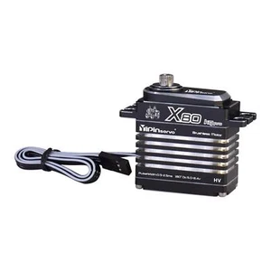 1 Pcs 80kg Brushless Servo With JR300mm Wire Waterproof Digital Servo - Picture 1 of 11
