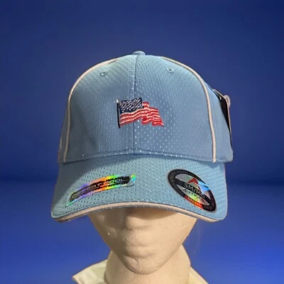 Antigua Gorra/Sombrero Bandera Americana Para Hombre SM/MD Postre Genial - Nuevo Con Etiquetas - Azul Foto 1 de 4