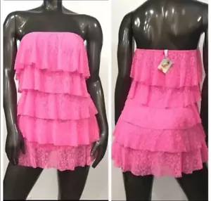 Costume da bagno Victorias Secret bikini copricostume mini abito con volant gonna piccolo nuovo - Foto 1 di 7