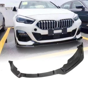 Fit For BMW 2 Series F44 228i 2020-2021 Carbon Fiber Front Bumper Lip Splitters - Picture 1 of 10