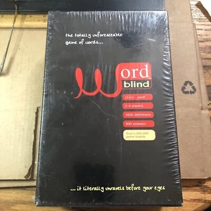 Word Blind Exciting Strategy Game Of Words 2000 Copyright *NEW* - Picture 1 of 9