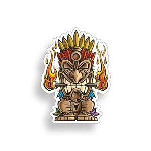 Tiki Guy Sticker Decal - Picture 1 of 3
