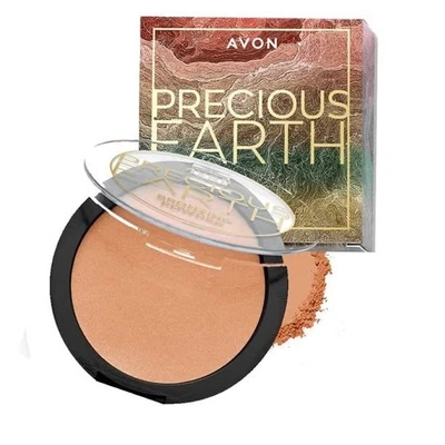 Avon Precious Earth Bronzer Bronzing Powder *GOLDEN BRONZE* - NEW - Discontinued - Image 1 of 3