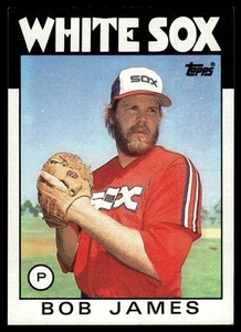 1986 Topps #467 Bob James - Picture 1 of 2