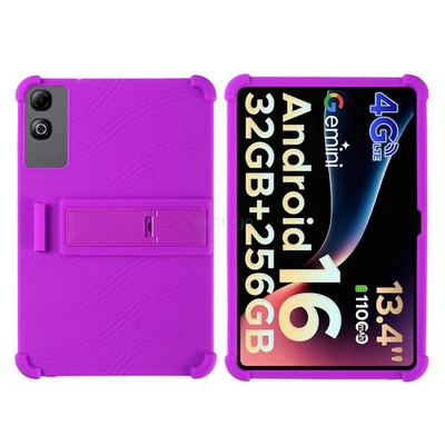 For DOOGEE Tab G6 Max 13.4" Silicone Case Shockproof Protective Anti Slip Cover - Image 1 of 4