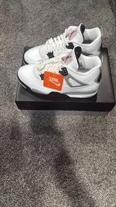 Talla 14 - Air Jordan 4 Retro OG 2025 Blanco Cemento *En Mano Envío Rápido* - Imagen 1 de 5