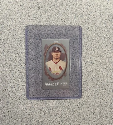 2017 Topps Allen Ginter #86 Alydmys Diaz Mini Silver 1/1 Cardinals ALL STAR RARE - Image 1 of 2
