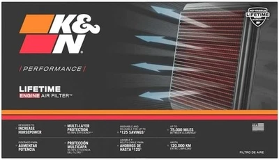 K&N 33-2335 Luftfilter Sportluftfilter MX-5 Miata Roadster 2005-2015 NEU ✅ - Bild 1 von 4