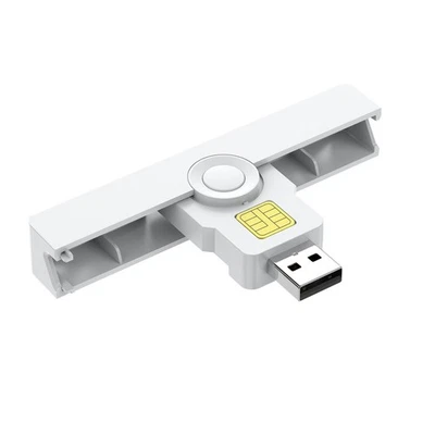 Smart Card Reader Type-C USB Card Reader ID CAC Card Reader for SIM Chip ID Card - Bild 1 von 4