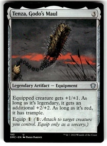 Tenza, Godo's Maul Commander: Dominaria United Regular MTG  - Foto 1 di 2