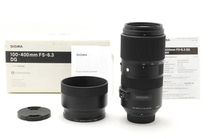 [Almost Unused] Sigma 100-400MM F5-6.3 DG OS HSM AF Lens For Nikon F From JAPAN - Picture 1 of 24