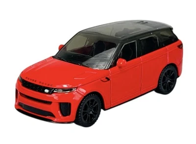RASTAR RANGE ROVER SPORT SV RED 1:43 DIE CAST METAL MODEL NEW IN BOX - Image 1 of 4
